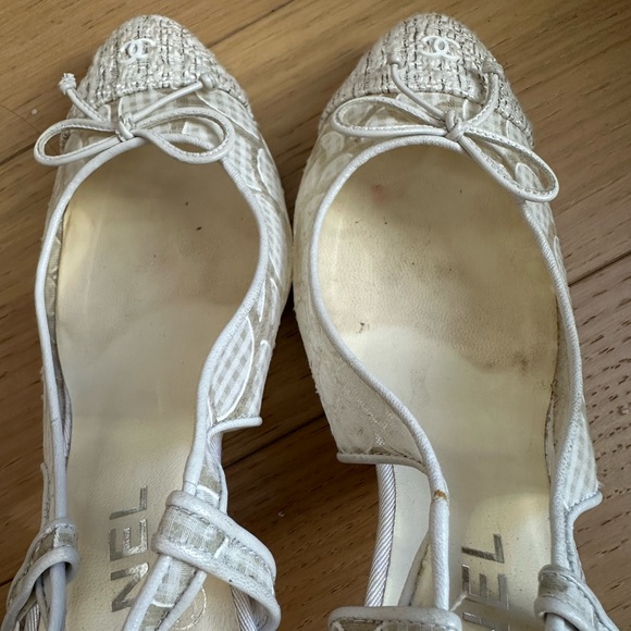 Chanel mesh sling back heels - Picture 9 of 9